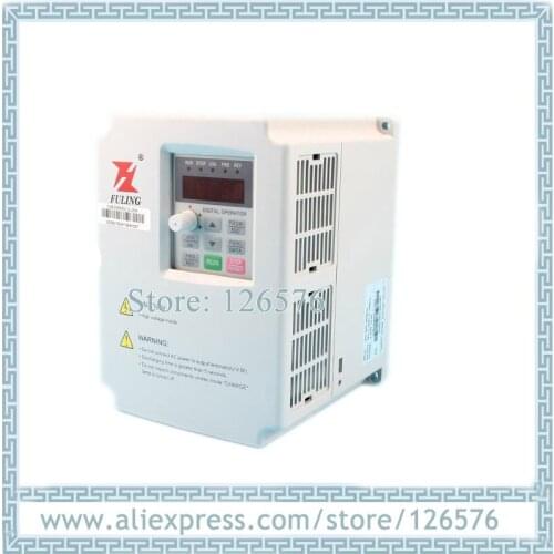 FULING DZB312B002.2L2DK/DZB312B002.2L4DK Frequency VFD Inverter 2.2Kw AC220V/AC380V Frequency Inverter 0-1000HZ spindle inverter