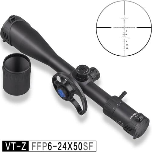 Discovery Riflescope VT-Z 6-24x50SF First Focal Plane .22LR Shockproof Glass Etched Reticle for Bird Hunting