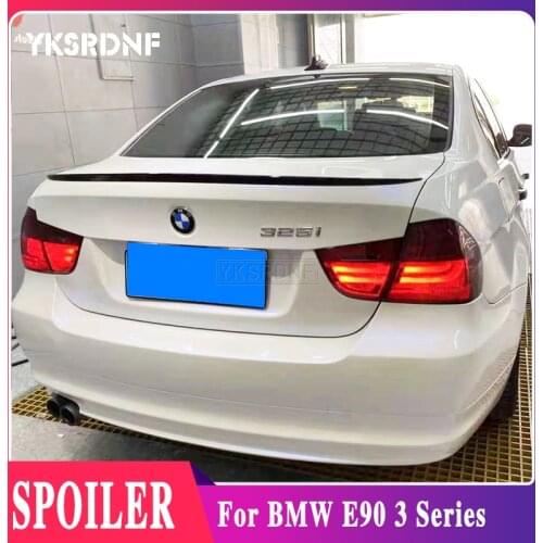 YKSRDNF For BMW E90 3 Series 2005-2011 M4 STYLE Spoiler Wing Auto Racing Car Styling ABS Material Tail Trunk Spoiler Wing