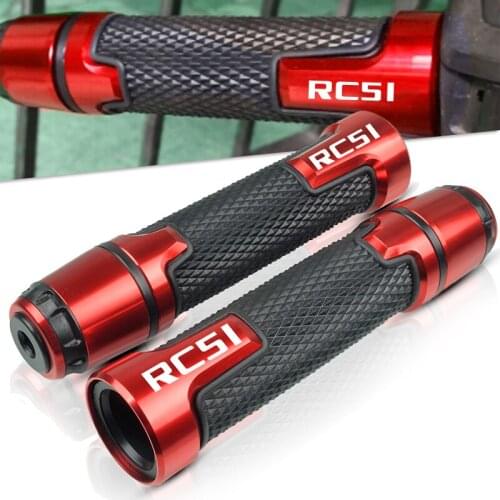 FOR Honda RC51 2000 2001 2002 2003 2004 2005 2006 7/8" 22MM CNC Motorcycle handlebar grip ends handles Motorbike handlebar grips