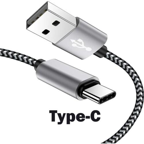 1M USB-C Sync Cable For Huawei P10 P20 P30 Pro Honor 8 9 10 V8 V9 V10 V20 USB Type-C Charger Cable for Xiaomi 5 6 8 9 MIX 3