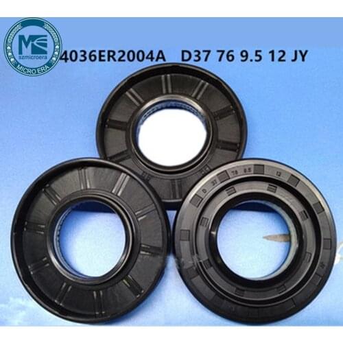 1 pcs Bearing 6306 6305 Water seal Oil seal D37 76 9.5 12 for lg washing machine