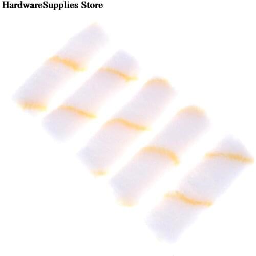 5 Pcs 4" Paint Roller Covers Mini Paint Roller Edger Trim Roller Brand New