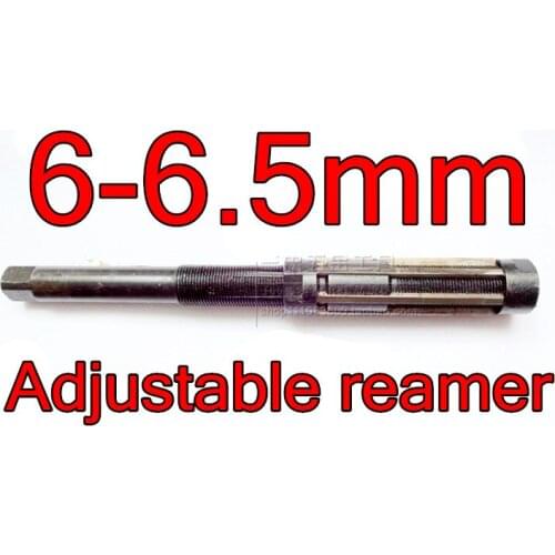 6-6.5mm 1pcs HSS Adjustable reamer Hand reamers drill The lathe tools Free shipping