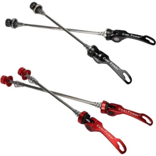 Lightweight Quick Release aluminum alloy Axel Skewers For MTB Or Road Bike or folding bike 74mm 100mm 130mm 135mm