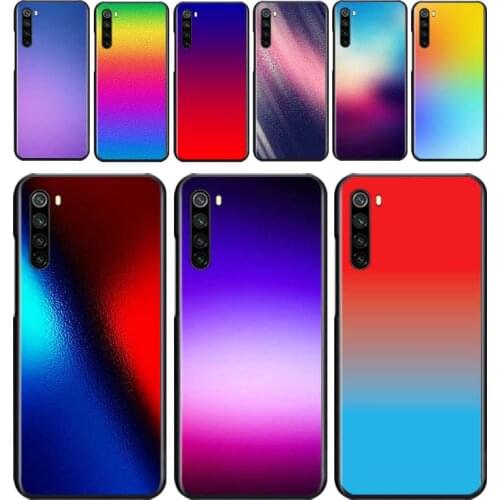 Gradient Color for OPPO Reno 2 Z 2Z 2F 3 4 Pro 4G 5G ACE 10X ZOOM F7 A5 A9 2020 Silicone Soft Black Phone Case