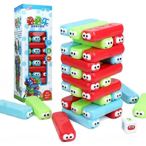 Interesting laminated building blocks children adult toys parent-child interactive table games Board Game Family Party Game