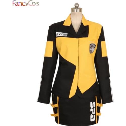 Halloween Tokusou Sentai Dekaranger Deka Yellow Marika Reimon Jasmine Uniform Dress Cosplay Costume Game Anime Japanese