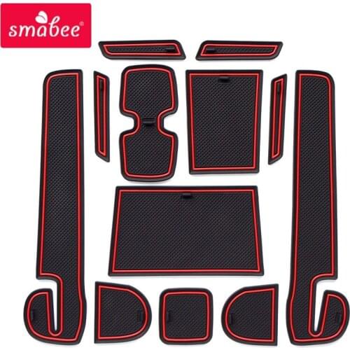 Smabee Gate slot pad For SUZUKI SWIFT (ZC33S/13S/53S/C83S) Japan in southeast Asi Non-slip mats Interior Door Pad/Cup