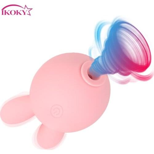 Rabbit Vibrator Nipple Stimulation G-spot Sucking Sex Toys for Women Female Masturbator 10 Modes Clitoris Stimulator