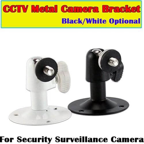 New Wall Mount Bracket Installation Metal Mount Bracket Holder&Fitting Screws CCTV Camera Stand For Security Surveillance Camera