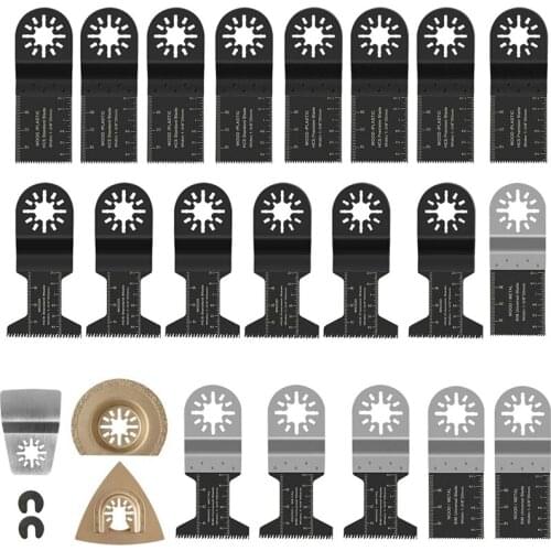 Saw Blades Kit Mix Blades,Multitool Oscillating Tool Accessories,Multifunctional Tool Accessory Set For Fein Multimaster
