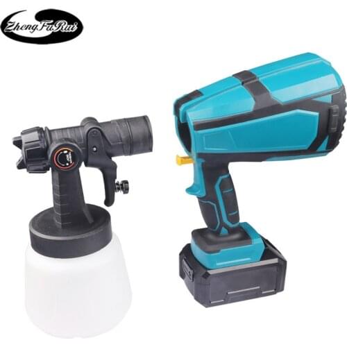 Rechargeable lithium battery spray gun electric spray gun paint latex paint spray can sprayer portable spray gun