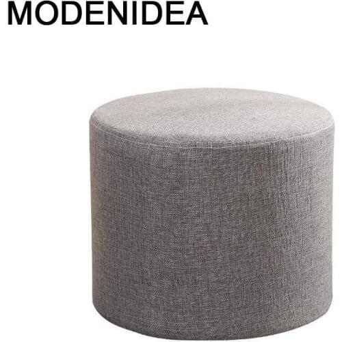 Banc De Cocina Nordic Step Stool Storage Kid Furniture Small Rangement Dressing Footstool Poef Ottoman Tabouret Taburete Chair