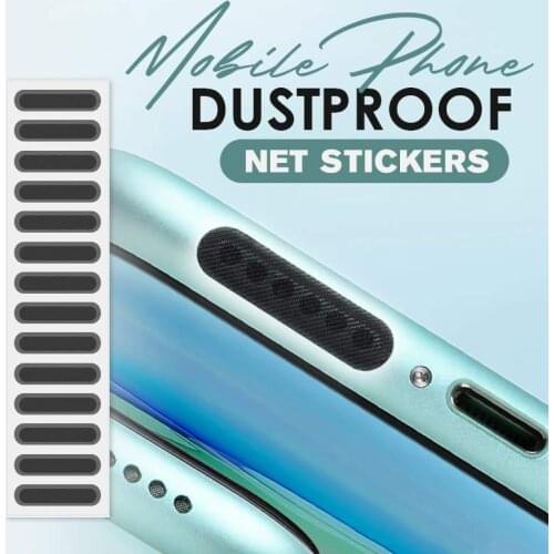 Universal Mobile Phone Speaker Dust Proof Sticker Earpiece Handset Trumpet Dustproof Net Stickers