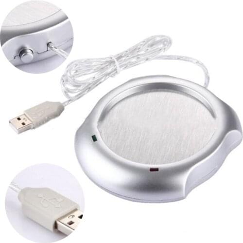 1pcs Portable USB Electric Cup Warmer Tea Coffee Beverage Cup Heating Pad Mat