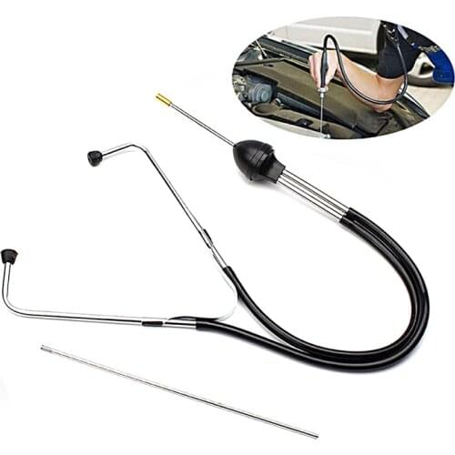 1pcs car engine cylinder stethoscope stainless steel cylinder stethoscope auto repair tool
