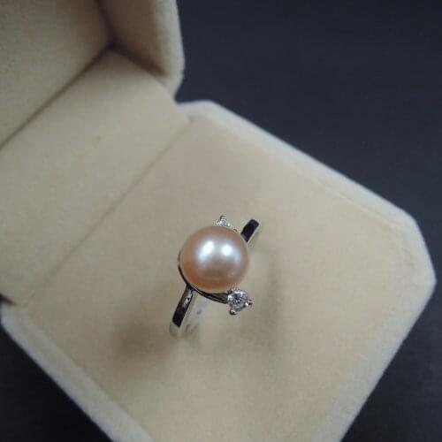 100% nature freshwater pearl Ring