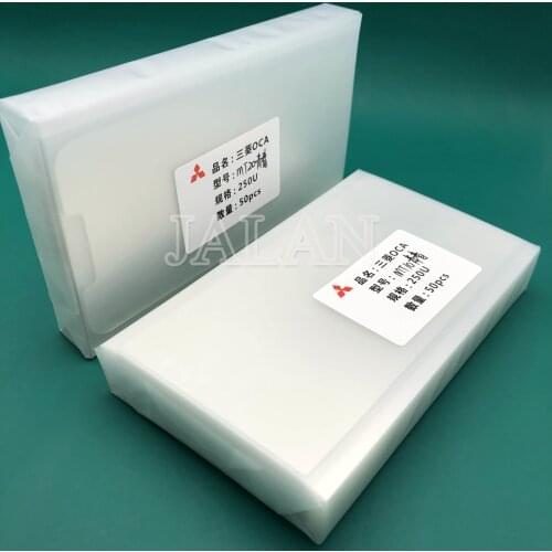 250um For HuaWei Honor 8X/8X MAX/8C/8A/10/10LITE/20/NOTE10/PLAY OCA Optical Clear Adhesive Lcd Repair OCA Glue Film Stickers