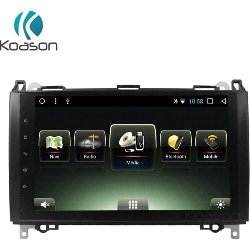 Android Touchable Screen car audio Video Stereo Vehicle GPS navigation system for Benz B200 E Class W209 ML W209 Smart head Unit