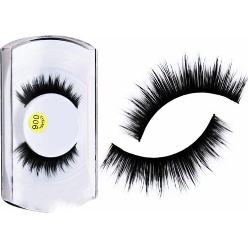 Dramatic 3D Faux Mink Lashes Natural Long Cross False Eyelashes Beauty Makeup Eyelashes Extended Tool Full Strip Fake Eyelashes