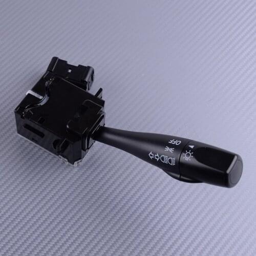 DWCX 14 Pin Car LHD Light Switch Turn Signal Toggle Switch Black fit for Mazda B2500 B2600 BT-50 UJ06-66-122