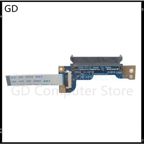 GD NEW For Hp 15-DA 15-DB 250 G7 Laptop HDD Hard Drive Connector Cable Board LS-G072P 435OM932L01 8pin 100% Tested Fast Ship