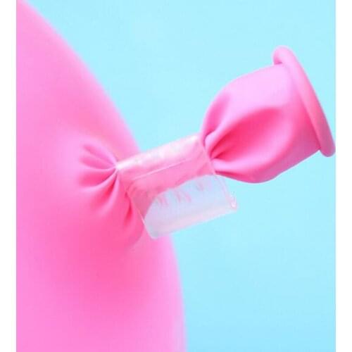 Hot 100PCS/Lot Useful "V" Shape Balloons Sealing Clip Ballon Buttons Clips Wedding/Birthday/Christmas Party Decoration Supplies