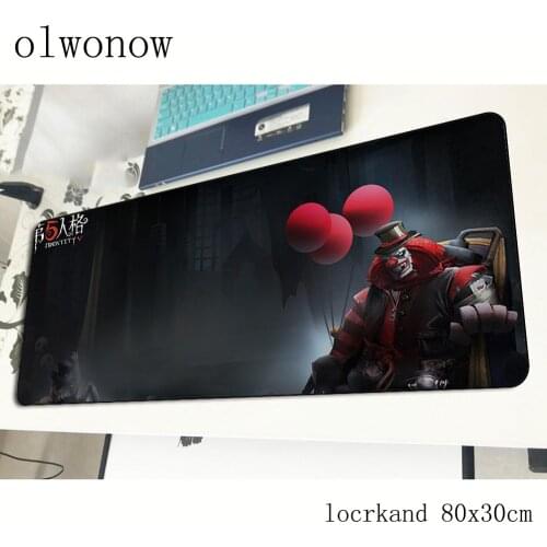 Identity V mousepad 80x30cm High quality gaming mouse pad big gamer mat big computer desk padmouse keyboard large play mats
