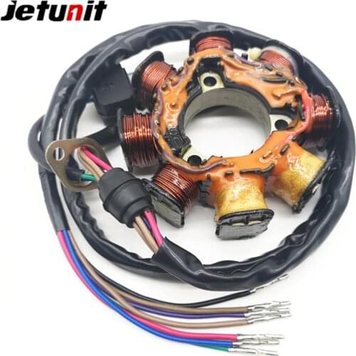 JETUNIT JETSKI Stator assembly Generator Magneto KAWASAKI 750 SX 1992 1993 1994 1995 For 21003-3729,1992 1993 1994 1995 750 sx