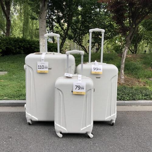 Vnelstyle 20"24"28" inch ABS cheap rolling luggage set expandable trolley travel bag set with wheels