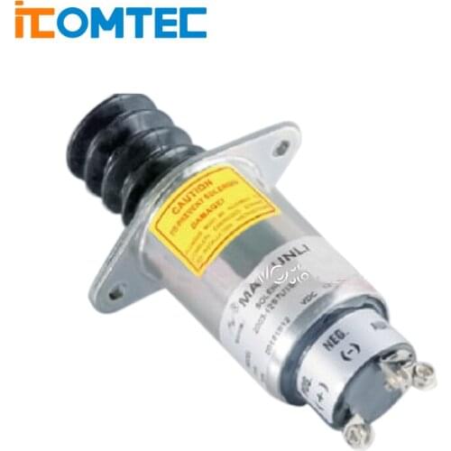 New Fuel Shut Off Solenoid SA-4752-12, 2003-12S7U1B2A ,12V with 3 Terminals