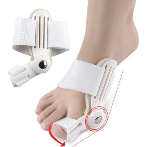 Toe Separator Bunion Corrector Orthopedic Pedicure Tool Stretcher Hallux Valgus Corrector Big Bone Thumb Adjuster Feet Care Tool