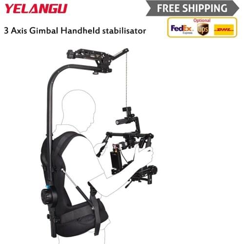 Yelangu Max Laden Gewicht 18Kg Gemakkelijk Beer Rig B1 Steadycam + Secerene Een Set Voor 3 Axis Gimbal Handheld stabilisator