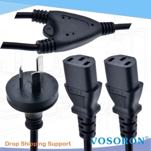 Italy AC Power Cord Italy 10A Plug to C13 output For PC Note book Power Supply