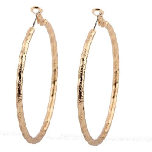Beadsland Cooper Earrings 6CM Diameter Fashion Jewelry Women Gift