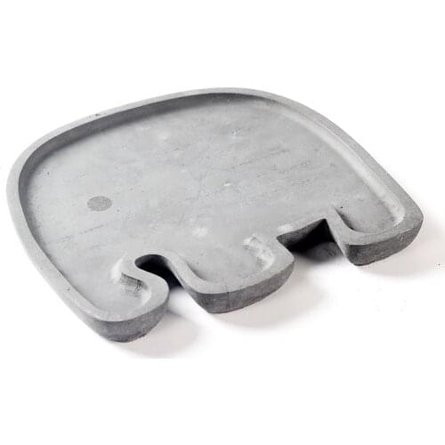 Handmade Silicone Concrete Molds DIY Fruit Tray Epoxy Resin Moulds