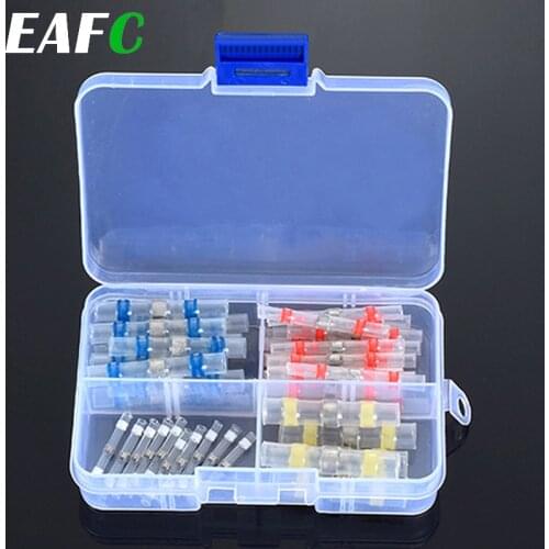 Motorcycle Car Wire Connector 100pcs 50pcs Seal Heat Shrink Solder Shrinkage Solder Sleeve Tube Waterproof