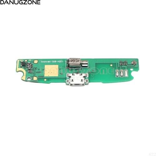 USB Charging Port Dock Plug Jack Connector Charge Board With Microphone + Vibrator Flex Cable For Lenovo S820