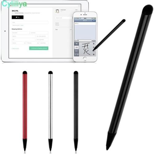 100pcs High Quality Capacitive Resistive Pen Touch Screen Stylus Pencil for Tablet iPad Cell Phone Samsung PC
