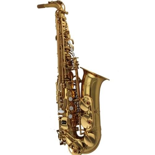 High Grade Gold lacquer Alto Saxophone