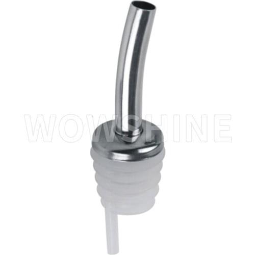 WOWSHINE FOR SALE 100pcs stianless steel wine/ oil pourer liquid spout Free shipping New Arrival bottle pourer Free Shipping