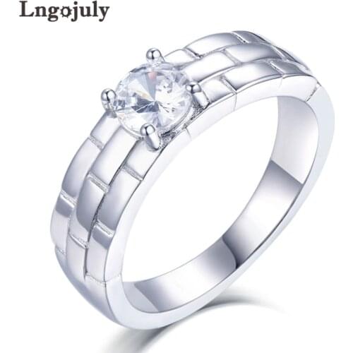 Fine Jewelry Noble Ring 925 Sterling Silver Ring For Women Zircon Wedding Rings Watch Band Shape Party Jewelry Gift For Girl