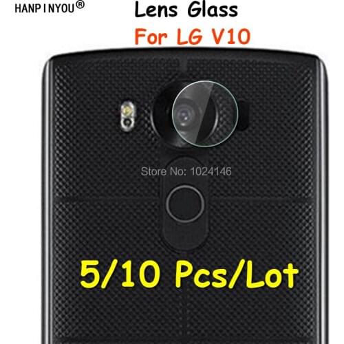 5 / 10 Pcs/Lot For LG V10 H960A H900 H901 VS990 Ultra Thin Clear Back Camera Lens Protector Soft Tempered Glass Protective Film