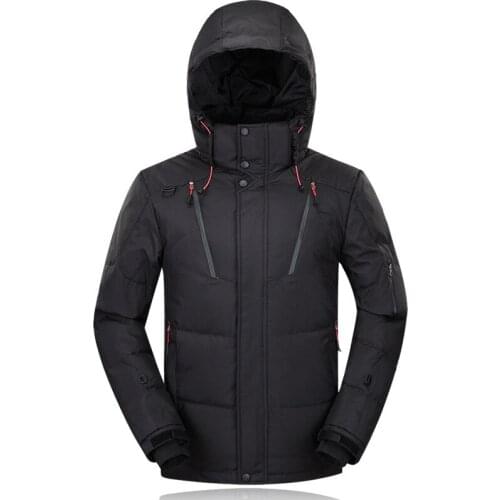 2020 Winter Jacket Men Thick Warm Down Parkas Coat Casual Slim Designer Snow Thermal Windproof Jackets Male Hooded Coat Outwear