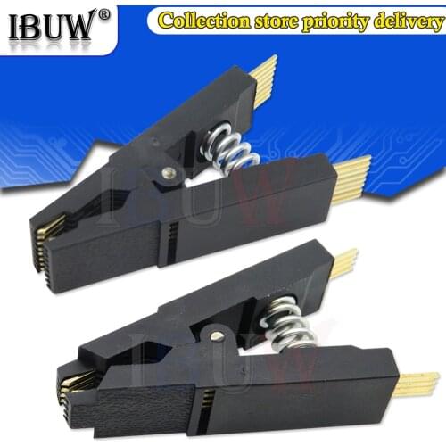 1PCS Programmer Testing Clip SOP8 SOP16 SOP SOIC 8 SOIC 16 SOIC8 SOIC16 SOIC8 DIP16 DIP 8 Pin DIP 16 Pin IC Test Clamp