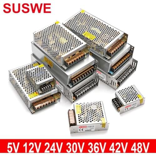 5V 12V 24V 36V Power Supply 5 12 24 36 V AC-DC 220V TO 5V 12V 24V 36V 1A 2A 3A 5A 10A 20A 30A Switching Power Supply