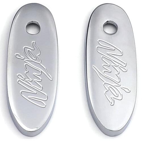 Aftermarket free shipping motorcycle parts Mirror Block off base Plates for Kawasaki Ninja 500R 636 ZX6R ZX7 ZX9 10R Chrome