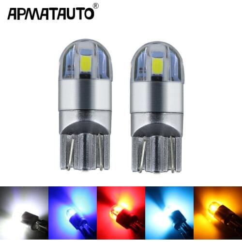 APMATAUTO LED Bulbs WY5W (W2.1x9.5d)