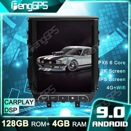 4G+128G Radio GPS Navigation For Toyota Land Cruiser LC200 Tesla Style Car DVD Player Android 9.0 Radio Multimedia Car Stereo